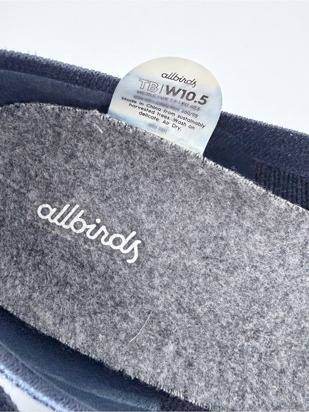 Allbirds Women's Tree Breezers Navy Size 10.5 - Picture 7 of 8